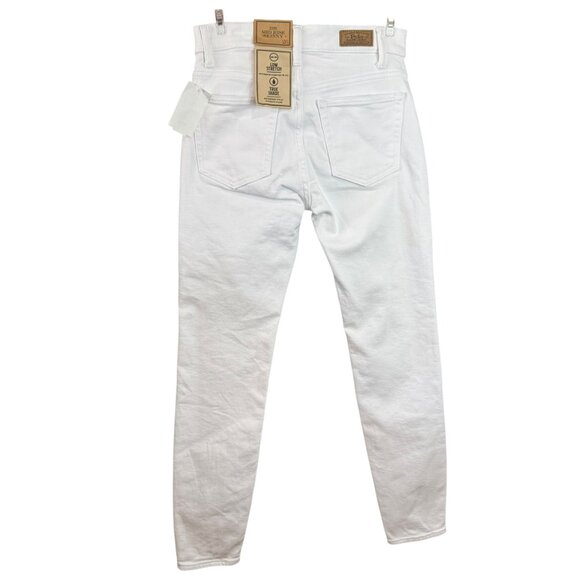 Polo Ralph Lauren White Mid Rise Skinny Jeans Size 26 | NWT | Low Stretch - Picture 3 of 5